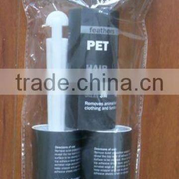 Wholesale plastic pet hair lint roller with 2 refills