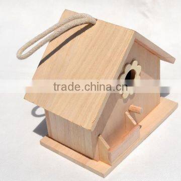 Handmade Wooden Bird House photo-2