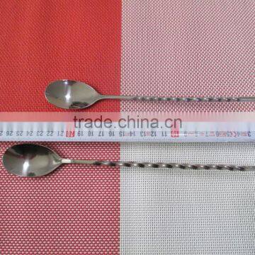 Stainless Steel Bar Spoon Cocktail Spoon Twisted Handle Spoon photo-4