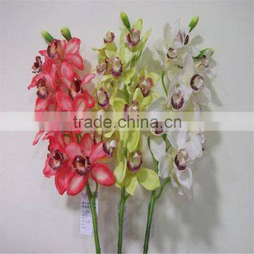 China Wholesale Factory Price Plastic Lavender Flower for Home Decoration Artificial Orchid photo-2