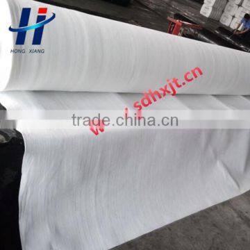 White Color Polyester Short Fiber Non Woven Geotextile photo-2