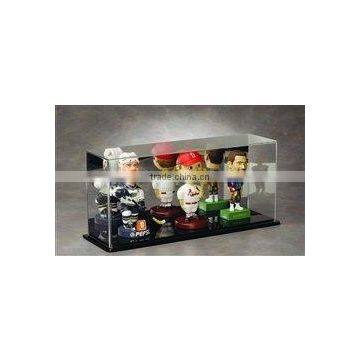 Custom Acrylic Lucite Mirrored Multiple Bobble Head Barbie Doll Display Cabinets Case photo-2