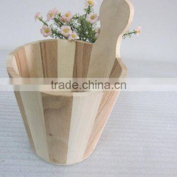 Custom Wooden Barrel, High Quality Wooden Cask, Wooden Bucket With Handle photo-5