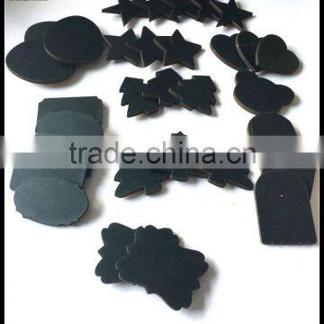 Assorted Shape Mini Blackboards Set With Stiker photo-3