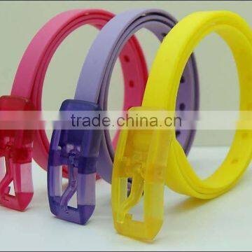 eco-friendly colorful Silicon Waist Belt for sports for USA market