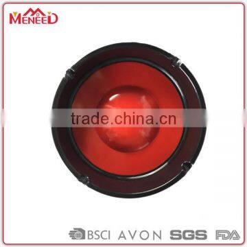 Double Wall Two Color Cheap Round Plastic Smokeless Ashtray
