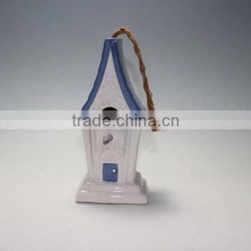 Pottery Handpainting Bird House photo-4