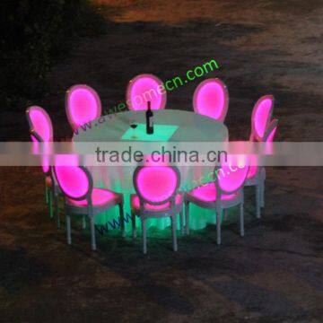 Battery Powered Light up Lounge Armless Ghost Chair photo-1