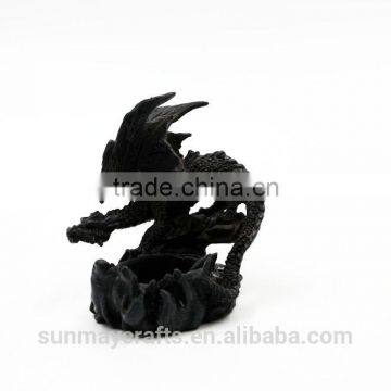 Custom High Quality Polyresin Dragon Candle Holders Decoration for Sale photo-3