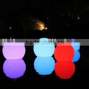 rechargeable colorful waterproof garden ball light DT004