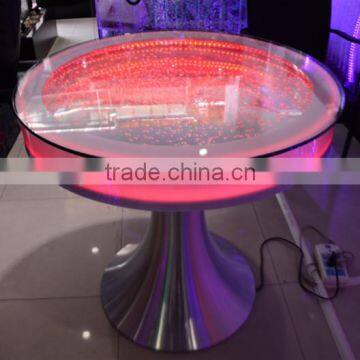 2017 Led Illuminated Furniture Bar Table, Glowing High Bar Cocktail Table photo-5