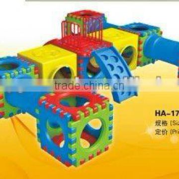 Children indoor plastic building blocks toys