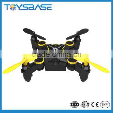 Selfie Dron LED Light 6 Axle Gyro Headless Quadcopter Pocket Foldable RC Aircraft Model Mini Dron photo-2