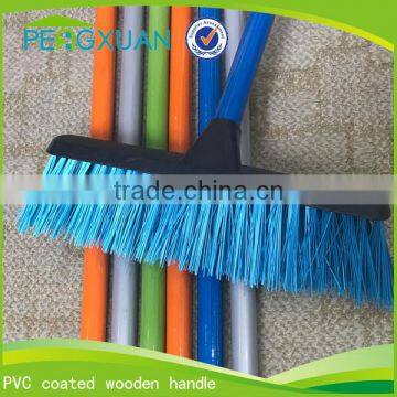 Factory Custom PVC Coated Wooden Threaded Rod for Broom and Mop photo-3