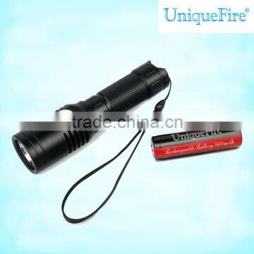 UniqueFire usb charger torch rechargeable multi purpose led 4Modes flashlight