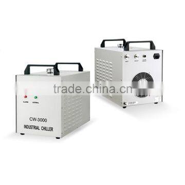 CW-3000DG industrial water chiller thermolysis type chiller AC110V 50Hz 50W per Celsius Degree for glass laser tube