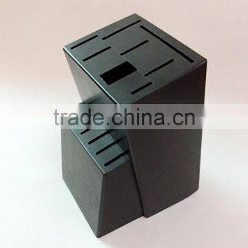 14slots Wooden Black Coated Wooden Knife Block,holder,stander