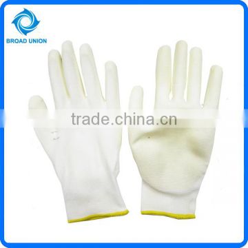 13 Gauge PU Gloves PU Coated Nylon Gloves