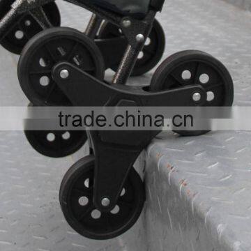 3 Wheels Stair Climber Foldable Shopping Trolley Bag With Seat photo-6