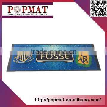 bar runner non-woven rubber bar mat with good quality