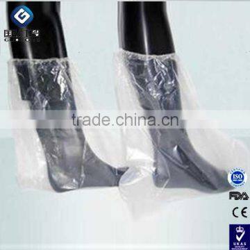 Disposable PE or CPE Plastic Boot Shoe Cover photo-3