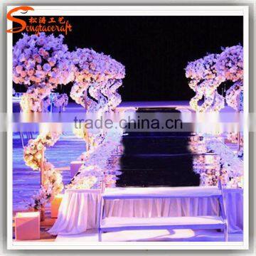 All Kinds of Flowers Mixed With Artificial Flower Wall for Decorative photo-6