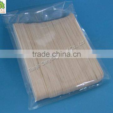 natural wood bamboo adult use tongue depressor spatulas