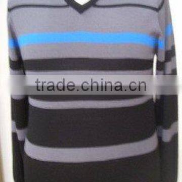 2010 Classic men striped sweater