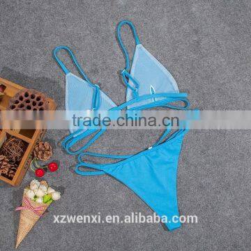 Wholesale 2017 New Design Sexy Swimwear Bathing Suits Xxx Hot Sex Bikini Women Beachwear OEM Bralettes photo-6
