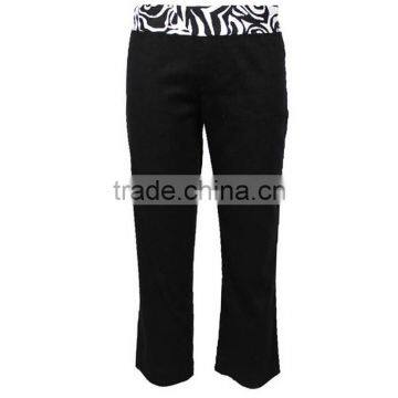 Latest Design Breathable 3/4 Length Office Wear Pants Women photo-2