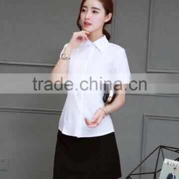 Made to Measure Cotton Shirt for Office Women photo-2