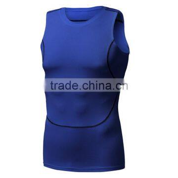 Wholesale Fashion Polyester Sports Fitness Tank Top Men Summer photo-5