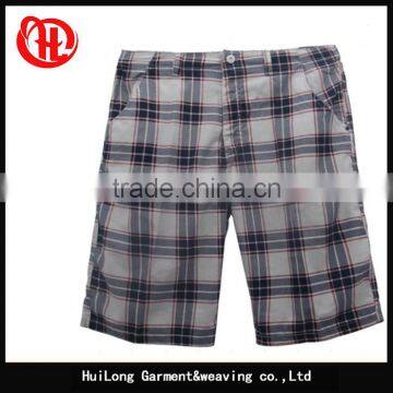 Men's Cheap Short Pants Stocklots Plaid Printed Shorts photo-3