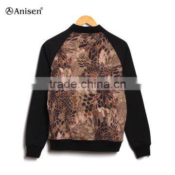 China Fashion Style Camo Men Hunting Bomber Jacket photo-2