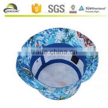 Beach Tropical Hawaiian Palm Tree Pineapple Bucket Hat Fishing Outdoor Sun Cap photo-4