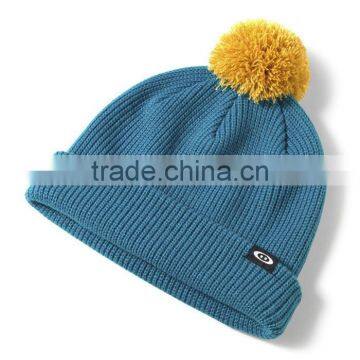 Plastic High Quality Korean Pom Pom Beanie Hat photo-3