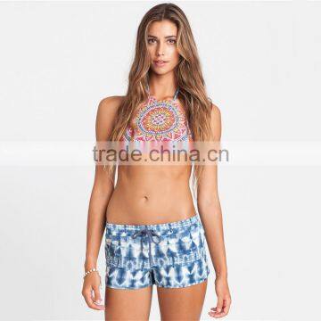 Womens custom board shorts cheap bulk wholesale