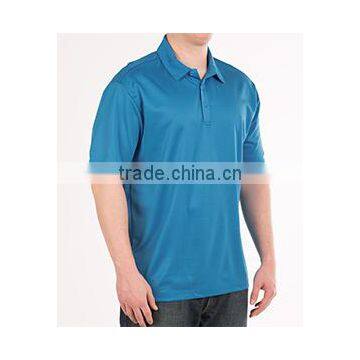 High Quality Silk Touch Peformance Polo for Men 100% Moisture wicking Polyester Quick Dry T-Shirt Polo Custom Polo Shirt