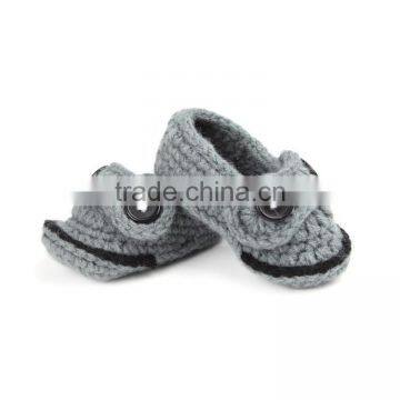 Big Mouth Frog Design Crochet Knitting Kids Shoes photo-3