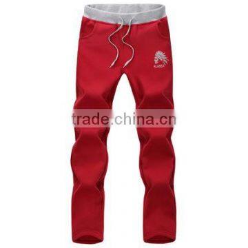 Colored Cotton Pants Lined Sports Man Pants photo-5