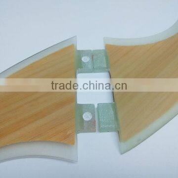 Bamboo Quillas FCS Fiberglass Honeycomb Fin Surfboard FCS Bamboo Fin photo-3
