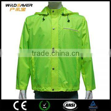 Outdoor Bike Safety Led Fluorescent Work Jackets Road Safety Jacket photo-3