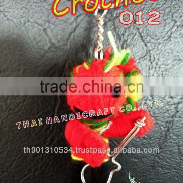 Handmade Crochet Key chains Wholesale Key rings