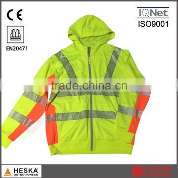 High quality work clothing custom men sweatshirt security protection