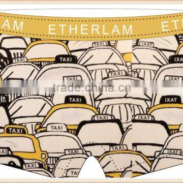 Traffic Lights Taxi Cars Car Men's Sey Mesh Boer Shorts Soft Nylon Breathable Fabric Underwear U Conve Pouch photo-2