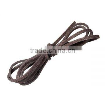 Velvet Suede Jewelry Rope Cord Coffee 2.5mm( 1/8") x 1mm, 20 M photo-3