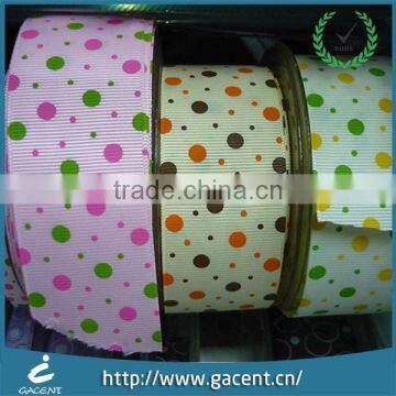 China Fancy Wholesale Cotton Grosgrain Ribbon