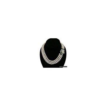 Sell Three String Pearl Necklace