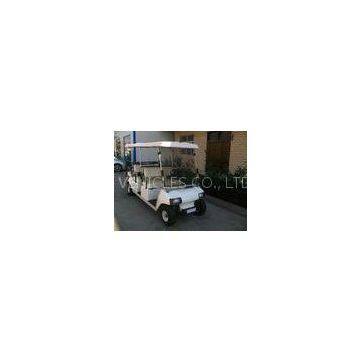 Residential Area Patrol six seat Electric Golf Carts / EV Electric Vehicle 48V / 12V