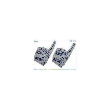 Football Blank Foam Fingers , Custom Foam Fingers No Minimum